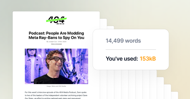 Email clipping warnings